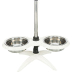 Dog Bar, melamina/acero inoxidable 2 × 1,6 l/ø 21