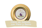 Tarrina Gato TASTY Filetes de Salmón y Pavo NUEVO 12 uds - Pack de 12 unidades