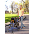 Carrito De Paseo Para Perro Flamingo Smart Buggy