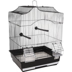 JAULA FLAMINGO (34x28x44,5cm) - E LAMPUNG 2 NEGRO Pack 2uds