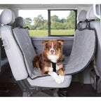 Funda Protectora Asientos Coche gris claro/negro