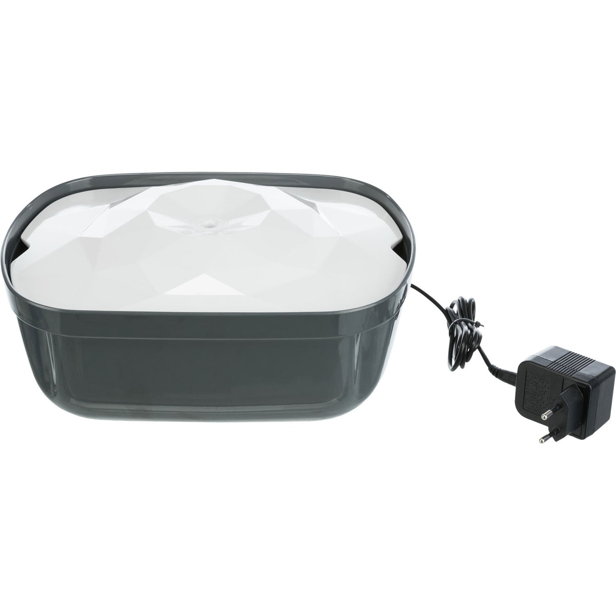 Fuente Polygon gris/blanco