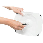 Fuente Polygon gris/blanco