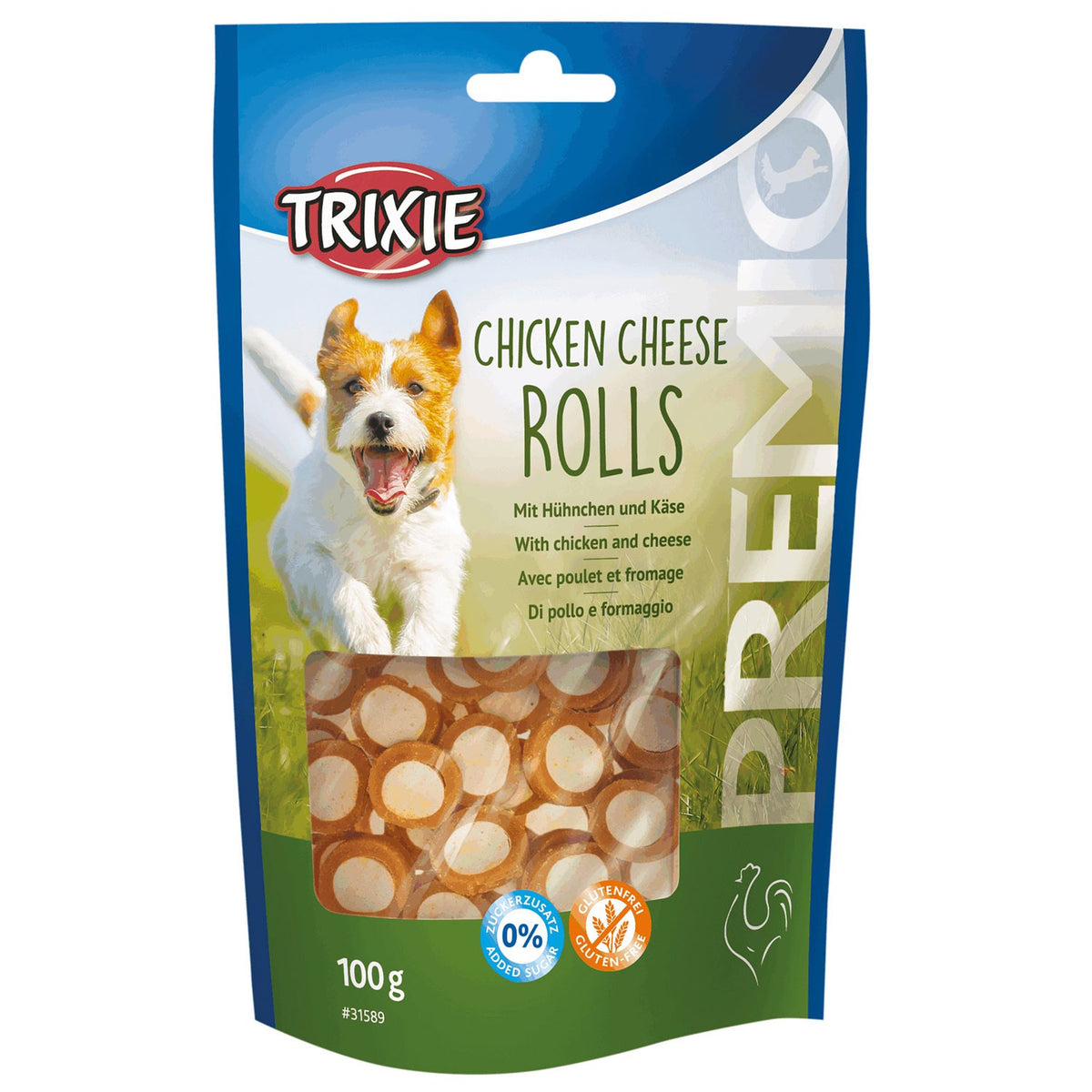 PREMIO Chicken Cheese Rolls - Pack de 6 unidades