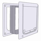 Pieza Extensible para Túnel blanco