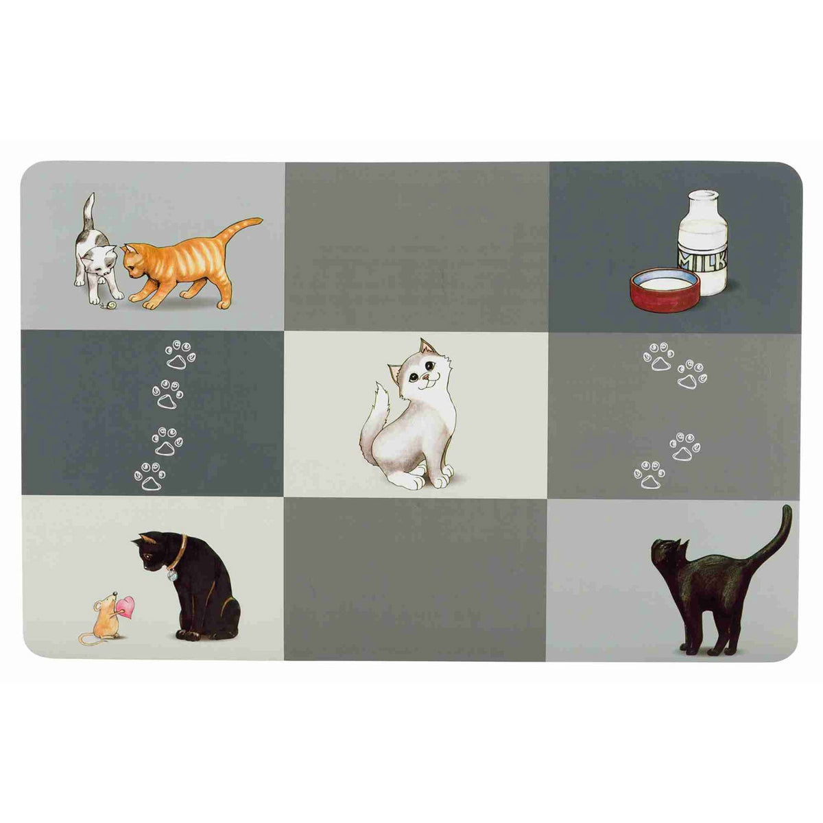 Salvamanteles gris - Pack de 2 unidades
