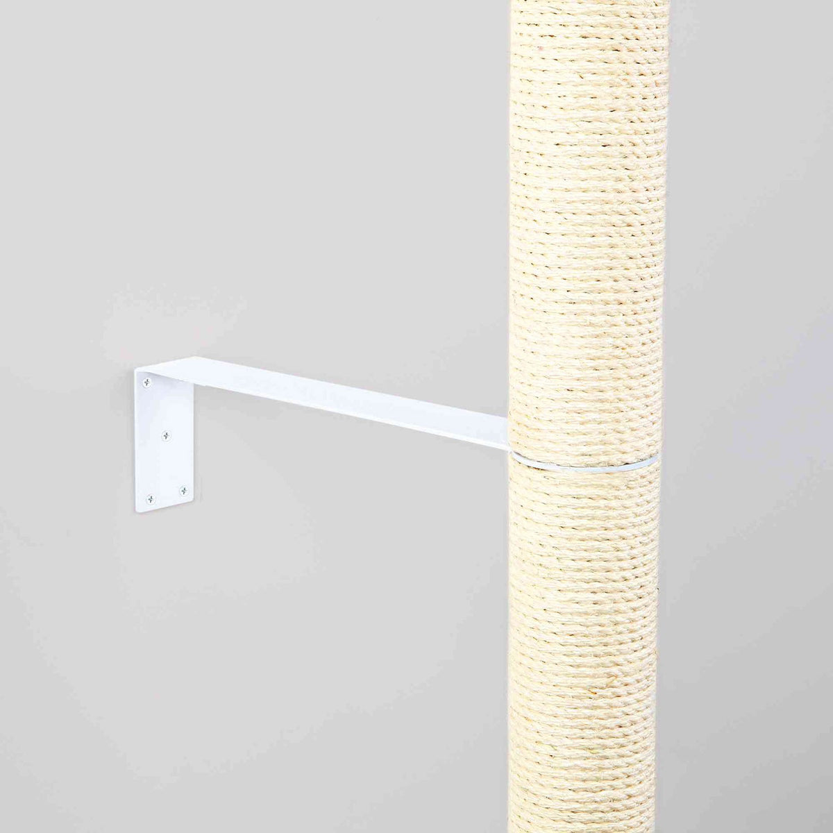 Sujeción a la Pared para Postes Rascadores blanco