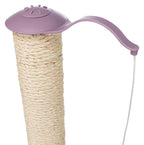 Junior Tabla Rascadora Huella natural/lila