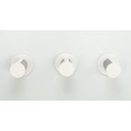 Set de pared 3 blanco/gris