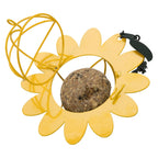 Comedero Flor, para Frutas y Bolas de Grasa