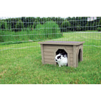 Casita Pequeños Mamíferos gris-verde