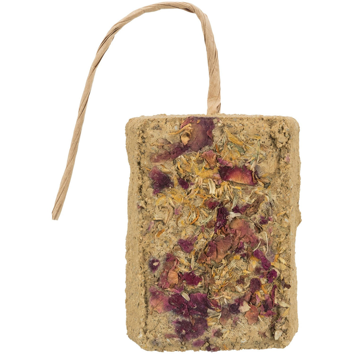 Piedra de arcilla con flores - Pack de 10 unidades