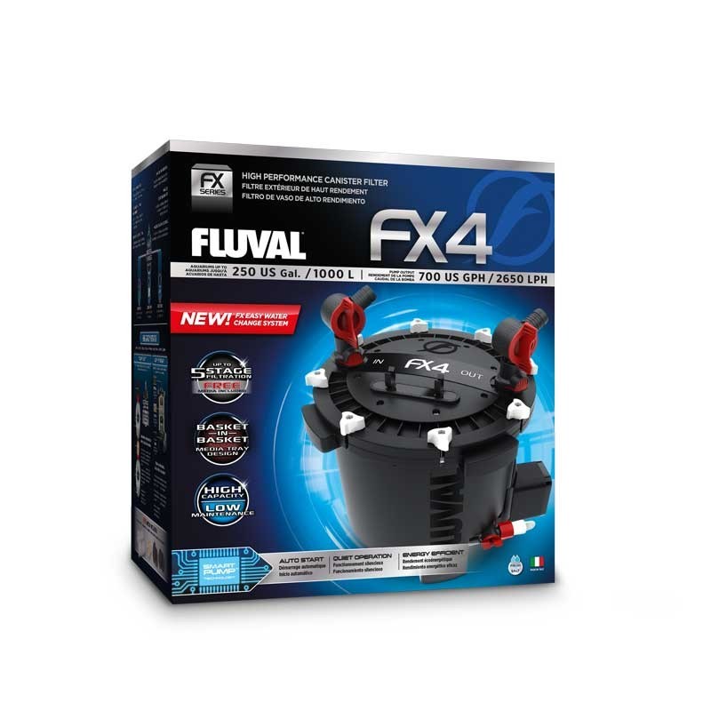 Fluval Filtro Externo FX4, 1000L