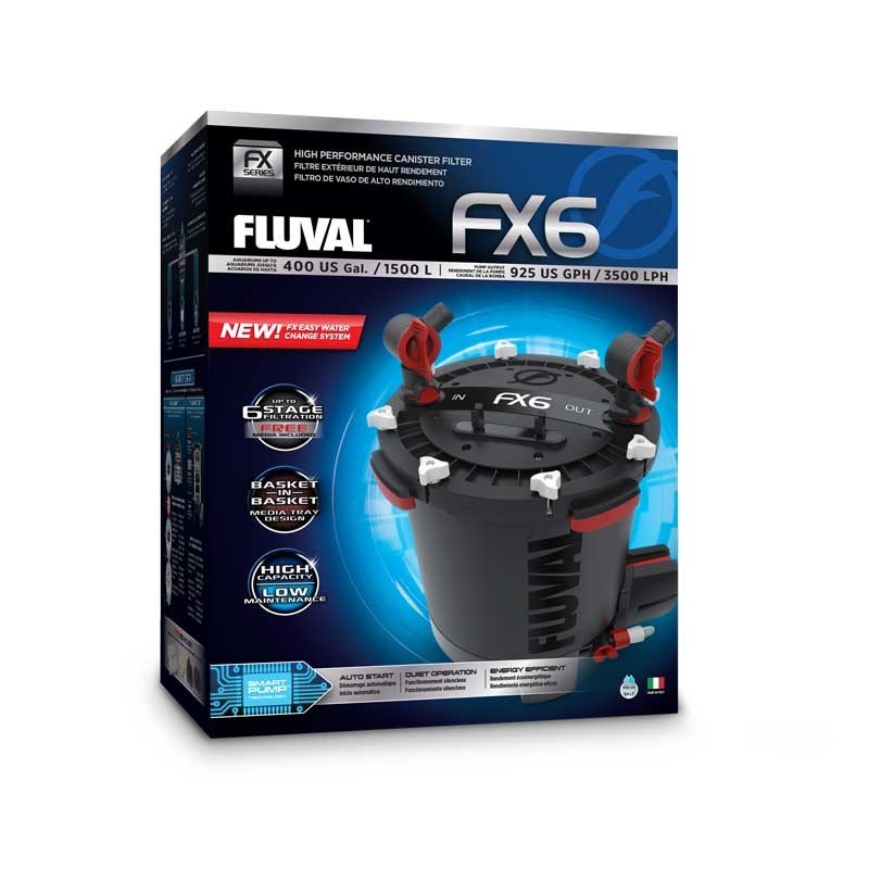 Fluval Filtro Externo FX6, 1500L