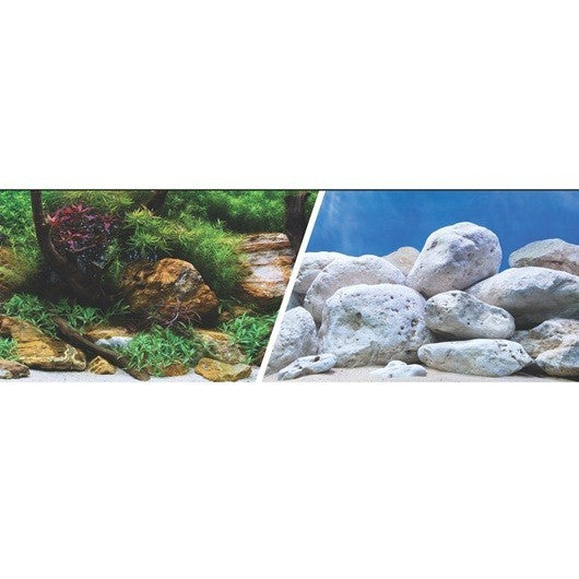 Marina 3D Jardín Acuático/Piedras 47,5cm X 7,6m