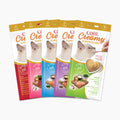 Catit Creamy Superfood Salmón/QuinoaSpirul, 4x10g - Pack de 12 unidades