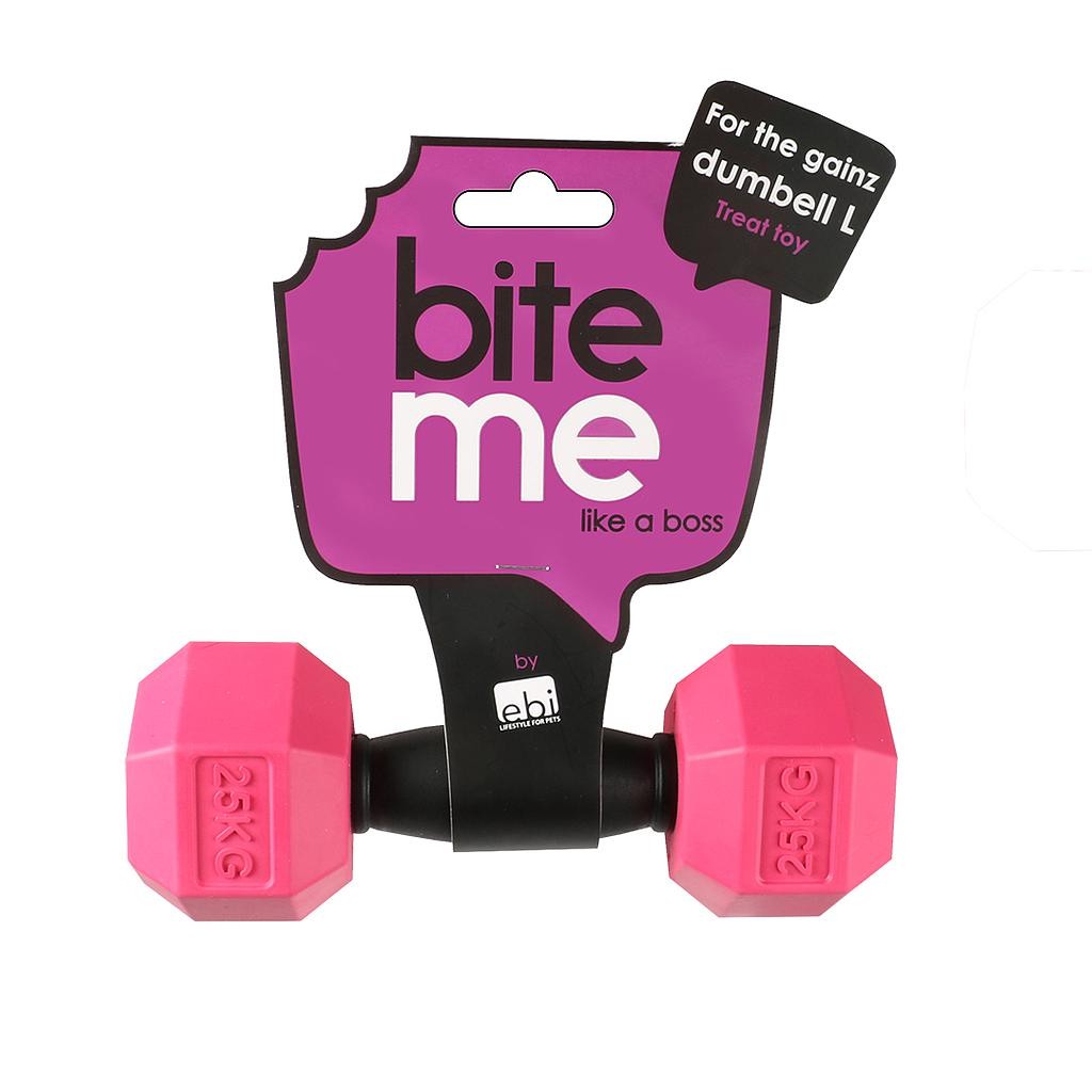 Duvo Bite Me Juguete Perro Goma Mancuerna T-L 18 x 6 x 6 cm