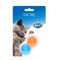 Duvo Juguete Gato TPR Bola Erizo 2 uds 8 x 4,5 x 4,5 cm