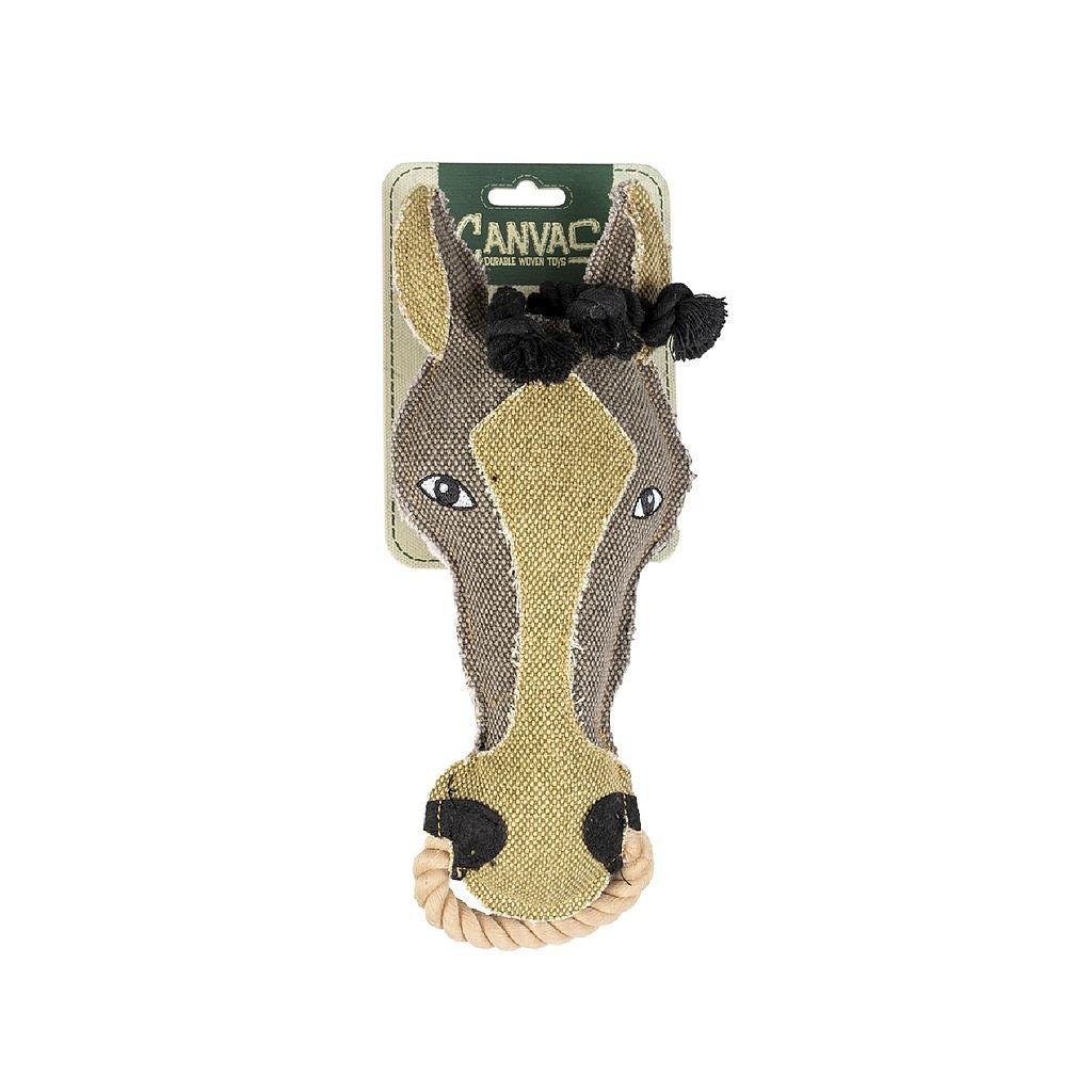 Duvo Juguete Perro Lona Caballo 32 x 13 x 5 cm