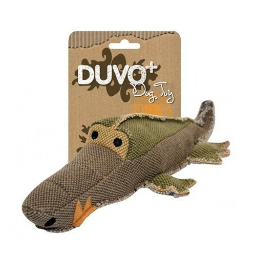 Duvo Juguete Perro Lona Cocodrilo 31 x 14 x 8 cm