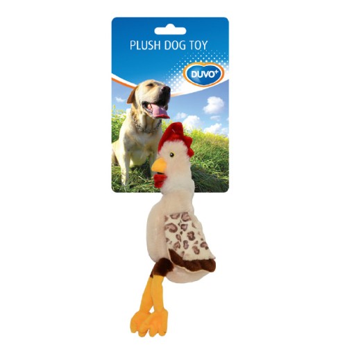 Duvo Juguete Perro Peluche Pollo Pequeño 35 x 15 x 1,5 cm