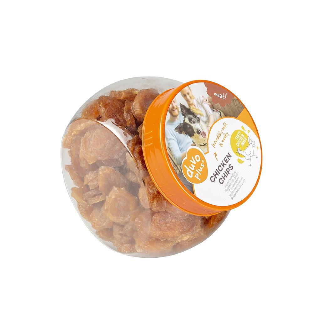 Duvo Meat Chips de Pollo Bote 500 g