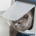 Moderna Puerta Gatera Flip Cat