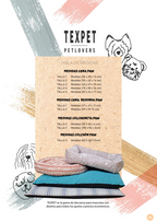 Texpet Juego 2 Colchoneta Paw Loneta T-2-3