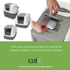 Catit AiRSiFT Filtro de Repuesto, 6uds