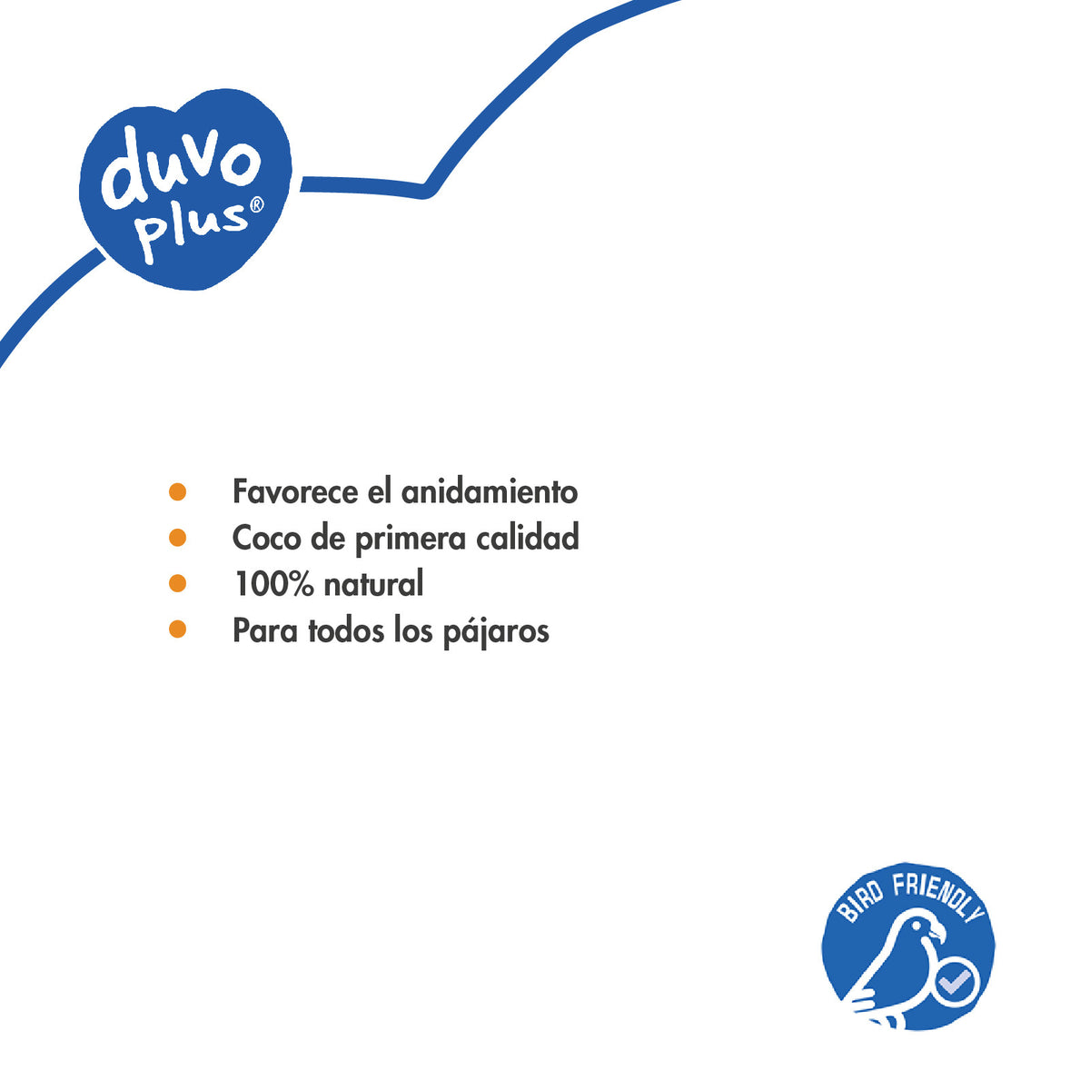 Duvo Fibra de Coco para Nidos 50 g