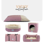 Yagu Cubo Vichy Grana T-U 33 x 33 x 33 cm