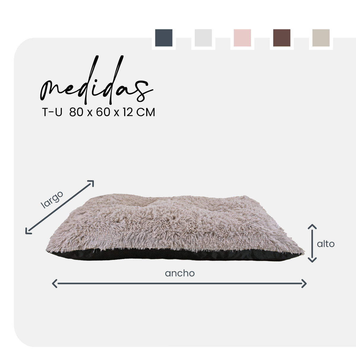 Yagu Colchón Fun Diver Beige T-U 80 x 60 x 12 cm