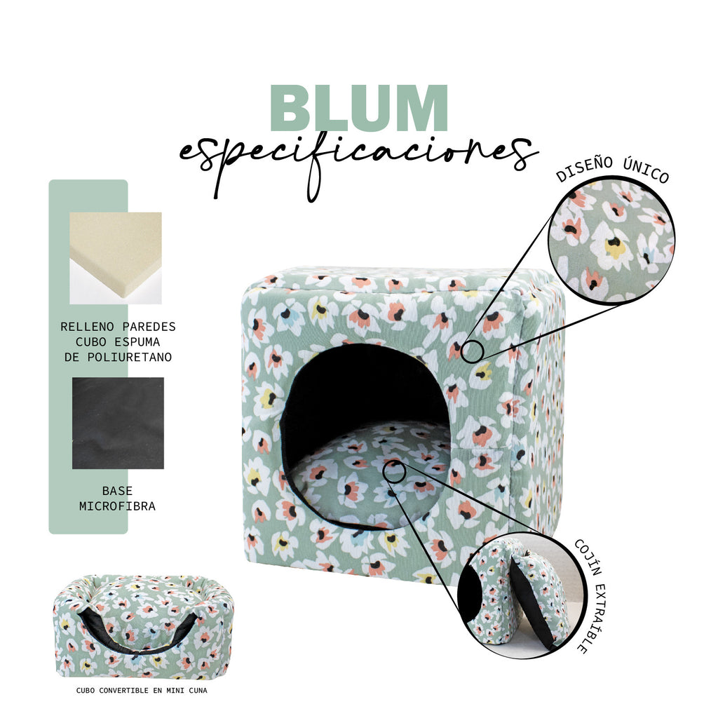 Yagu Cubo Blum T-U 33 x 33 x 33 cm