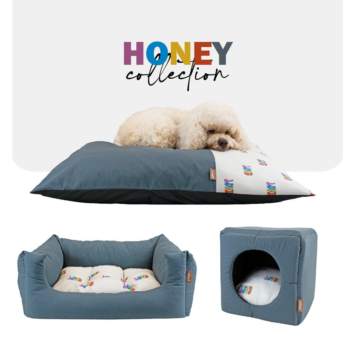 Yagu Cubo Izaro Honey T-U 33 x 33 x 33 cm