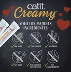 Catit Creamy Pollo y Cordero, 15x10g - Pack de 8 unidades