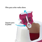 Gatera Moderna Flip Cat Corner – Ahorra espacio con estilo