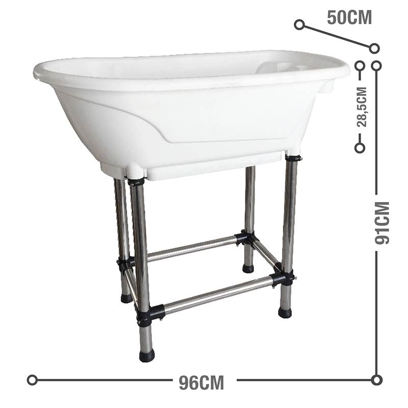Bañera portátil Ibáñez Tailor's Bath blanca