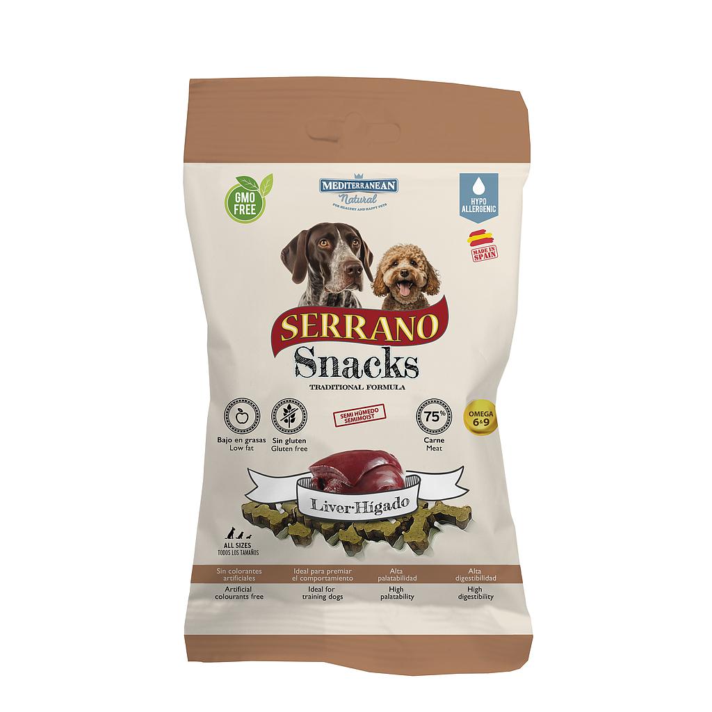 MDT New Serrano Snacks Perros Hígado 100 g