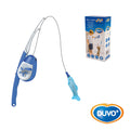 Duvo Juguete Gato Caña de Pescar con Pez 200 cm