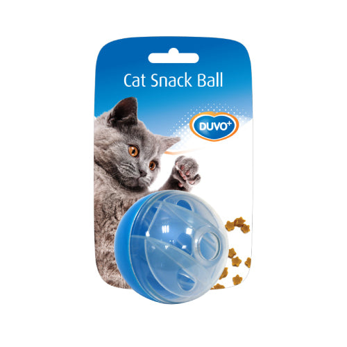 Duvo Juguete Gato Bola Snack Azul 5 x 5 x 5 cm