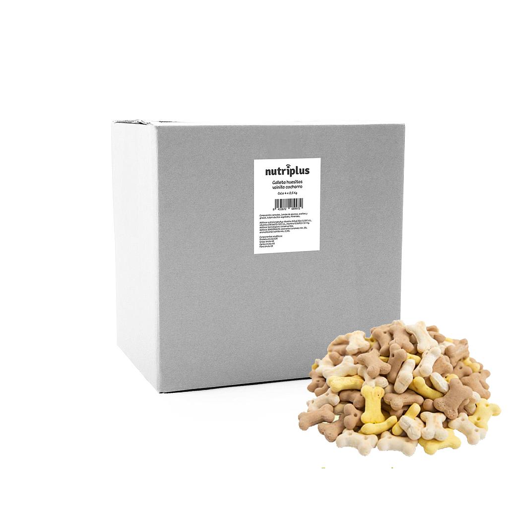 Nutriplus Galleta Huesitos Vainilla Cachorro 2,5 kg