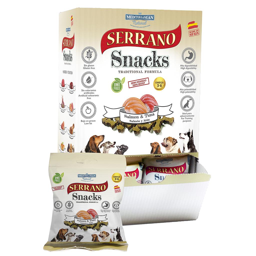 MDT Serrano Snack Perros Salmón 85 g