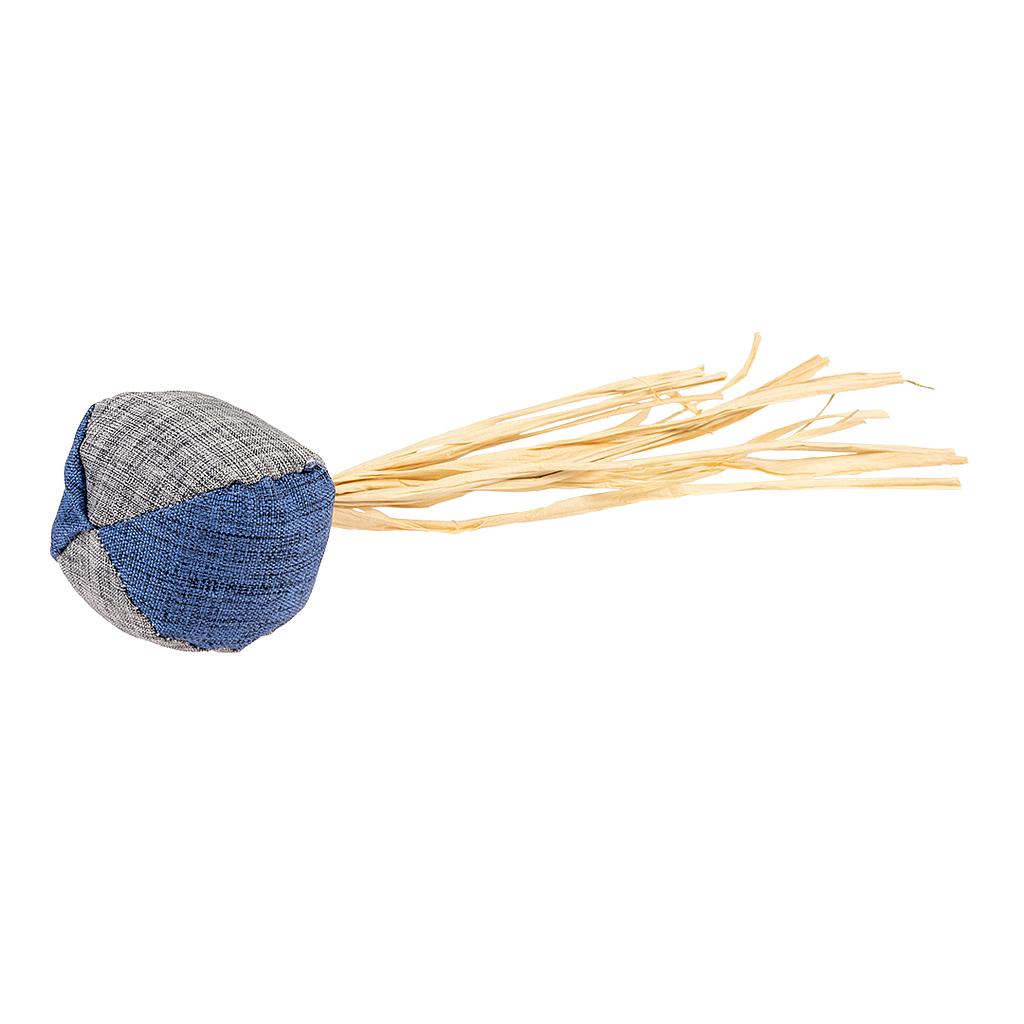 Duvo Juguete Gato Eco Pelota Multicolor 4,5 x 4,5 x 20 cm