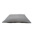Yagu Descanso Cojín Eos Vichy Negro Loneta T-U 100 x 70 cm