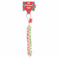 Duvo Coockoo Juguete Perro Twisting Tugger Verde y Rosa 45 x 4,5 x 4,5 cm