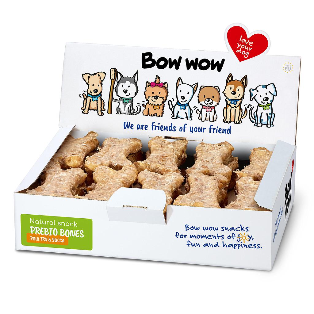 BOW Wow Super Natural Bone Poultry & Yucca 30 uds