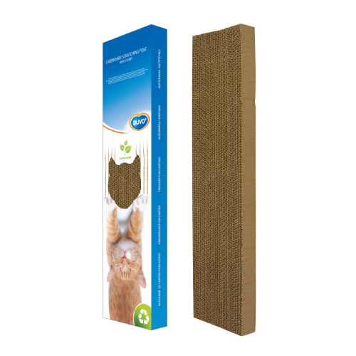 Duvo Rascador Gato Carton con Catnip 50 x 13 x 6 cm
