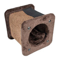 Duvo Rascador Gato Túnel Square Marrón 30 x 30 x 28 cm