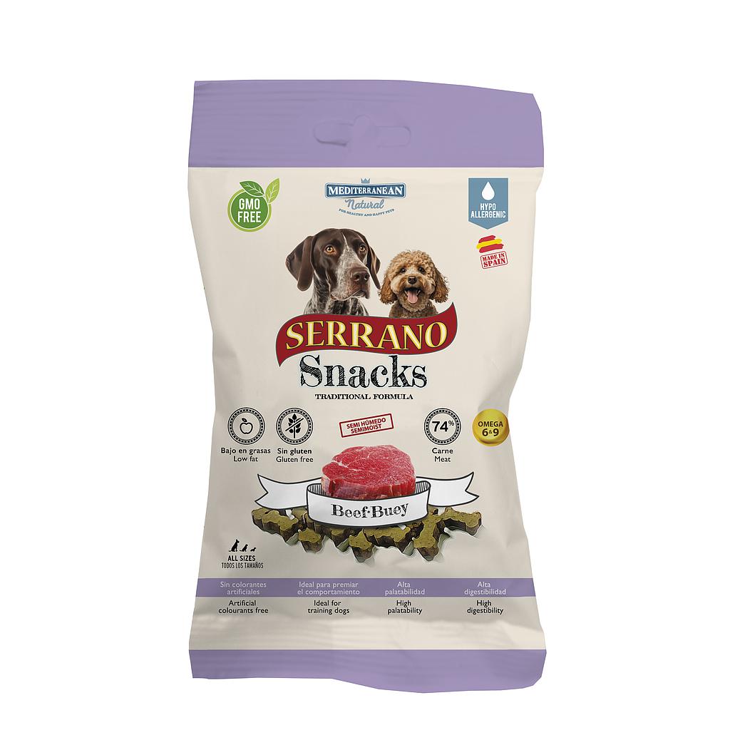 MDT New Serrano Snacks Perros Buey 100 g