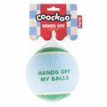 Duvo Coockoo Juguete Perro Hands Off XL Azul y Verde 12,7 cm